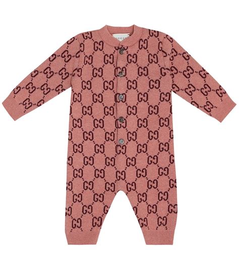 gucci jas baby|gucci baby wool onesie.